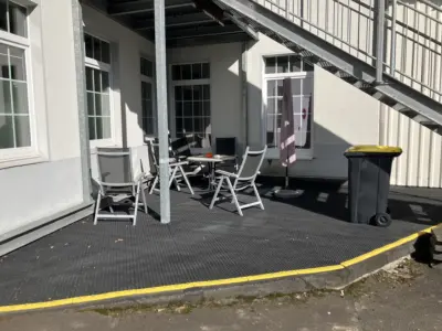 Spazio esterno antiscivolo
