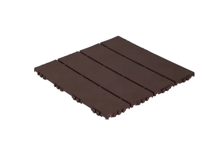 Pp fliese boden platte tm wood look mahogany outdoor garten terrasse balkon sauna
