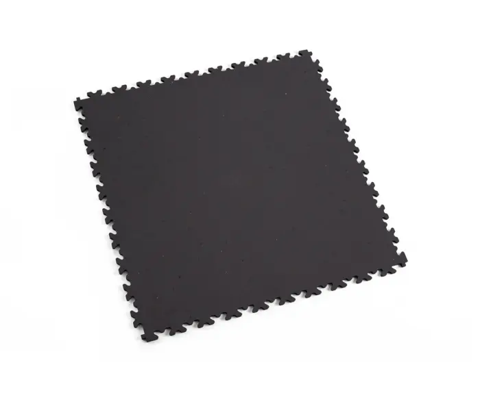 Pvc fliese boden platte tm mechanic eco eco classic graphite lederstruktur industrie mechanik2